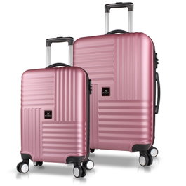 Zoozie Bags Set de Maletas 8210 Oro Rosa (2 piezas)